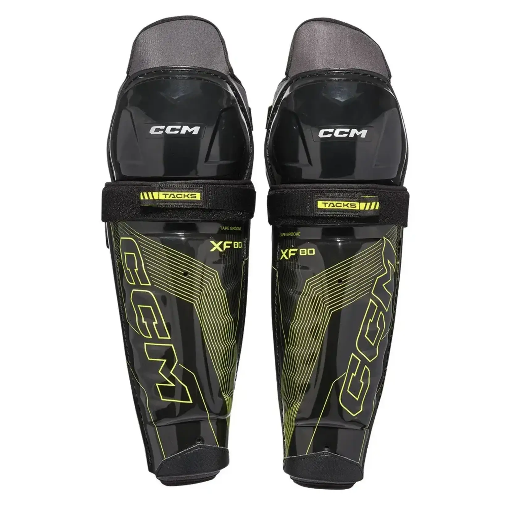 CCM Hockey CCM XF80 TACKS SHIN GUARD JR