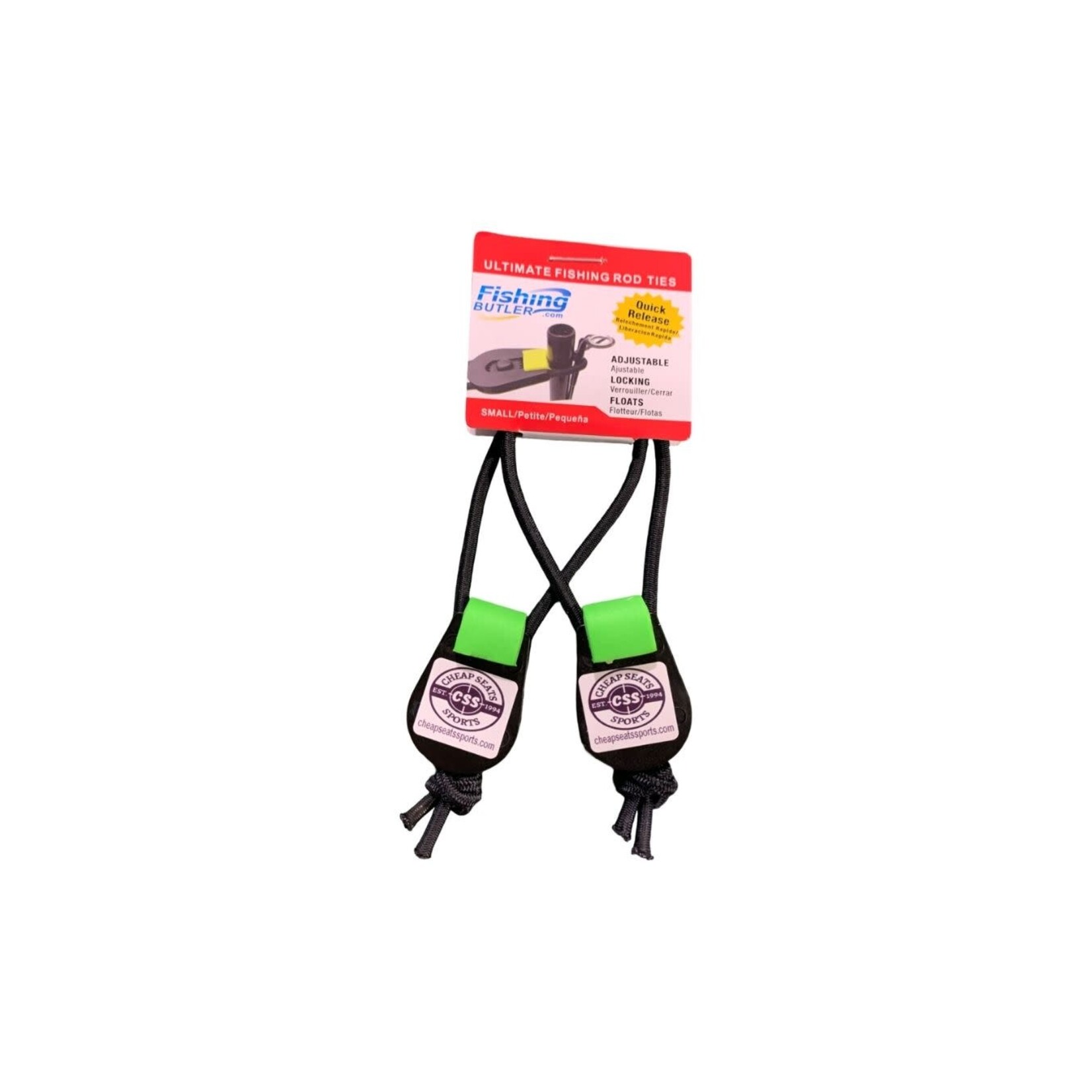 FISHING BUTLER FISHING BULTER ULTIMATE FISHING ROD TIE 2 PACK