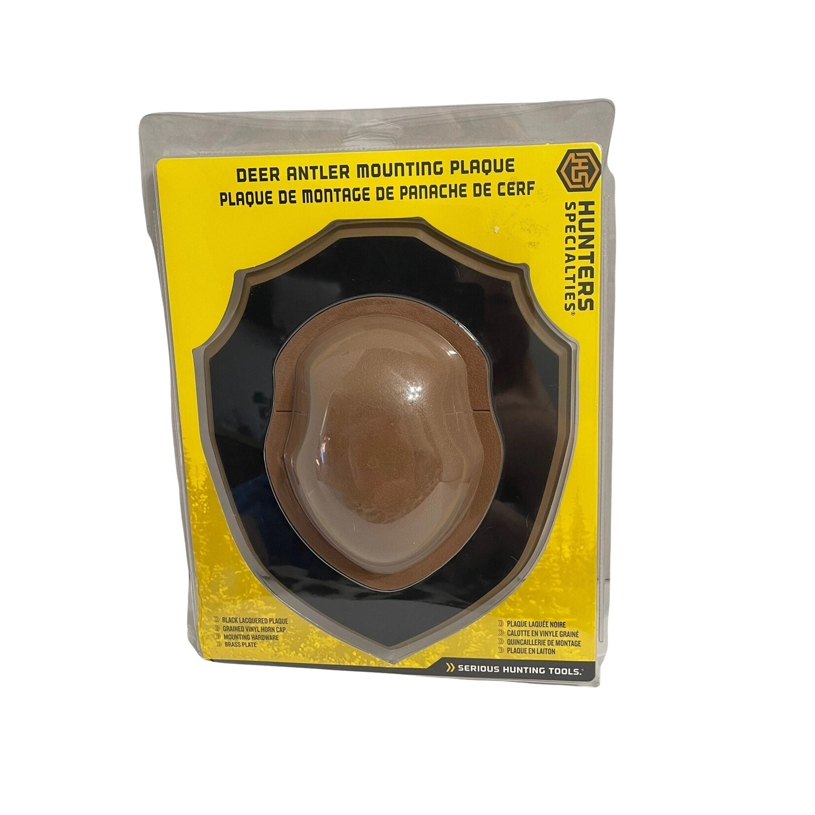 HUNTER'S SPECIALTIES INC. HUNTERS SPECIALITIES DEER ANTLER MOUNT PLAQUE