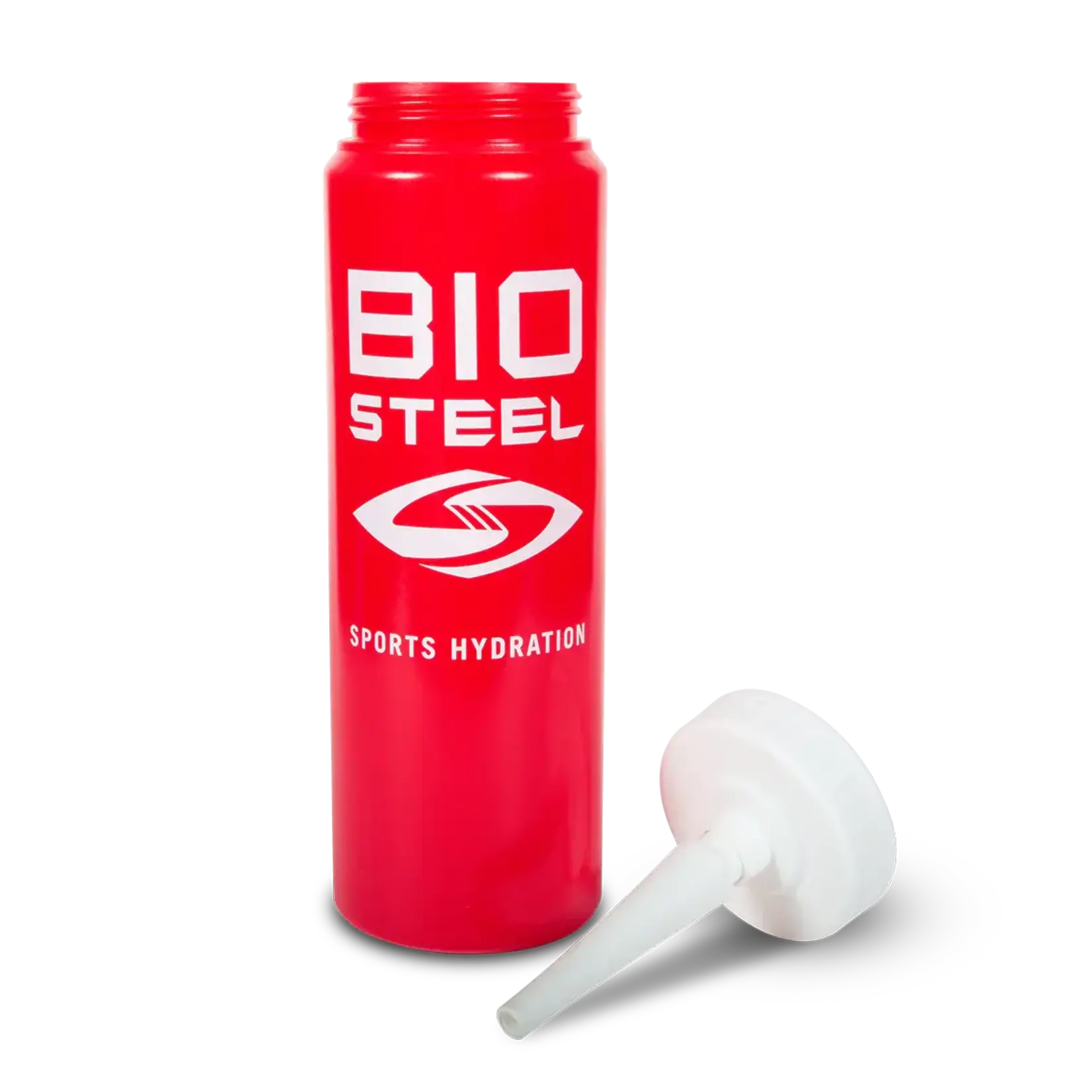 BIOSTEEL BIOSTEEL WATER BOTTLE  W/STRAW