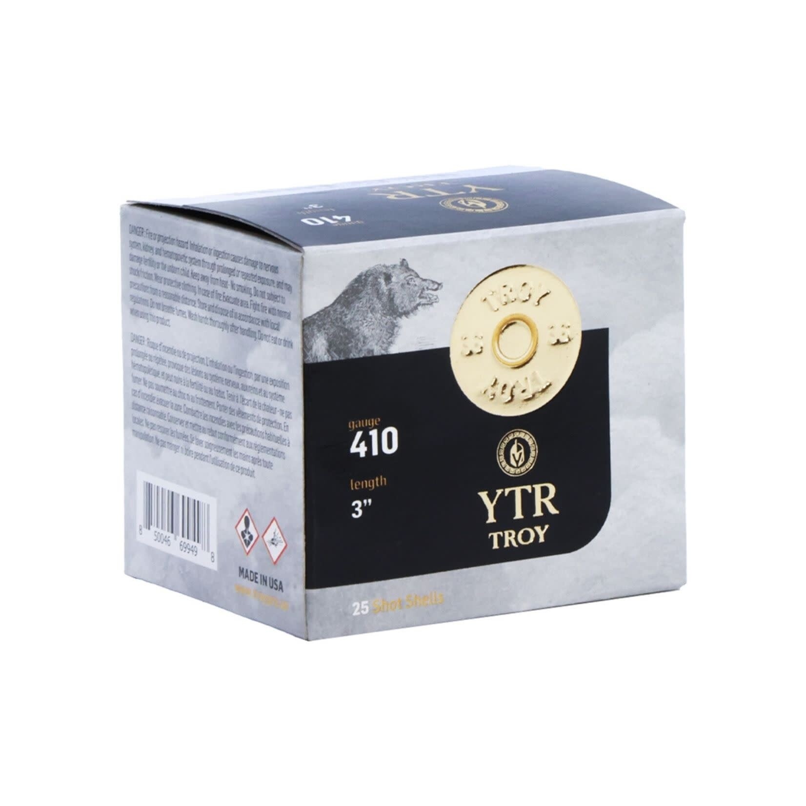 TROY TROY 410 GA AMMO 3" 5/8 OZ #6 LEAD SHOT 25 RDS