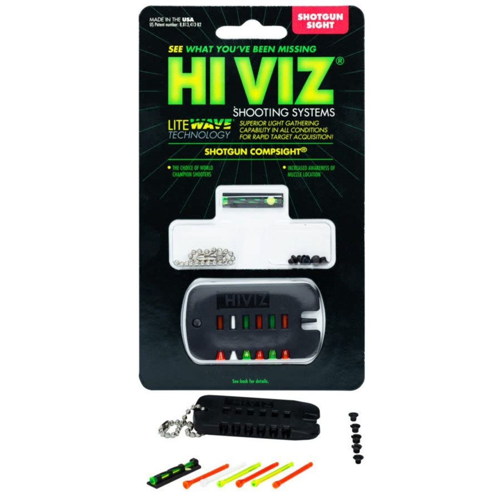 HI VIZ HI VIZ COMPSIGHT LITEWAVE SHOTGUN SIGHT