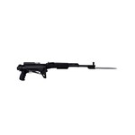SKS RIFLE 7.62X39 SEMI AUTO RUSSIAN ATI FOLDING STOCK PACKAGE WITH AMMO 20" BARREL 5 ROUND MAGAZINE