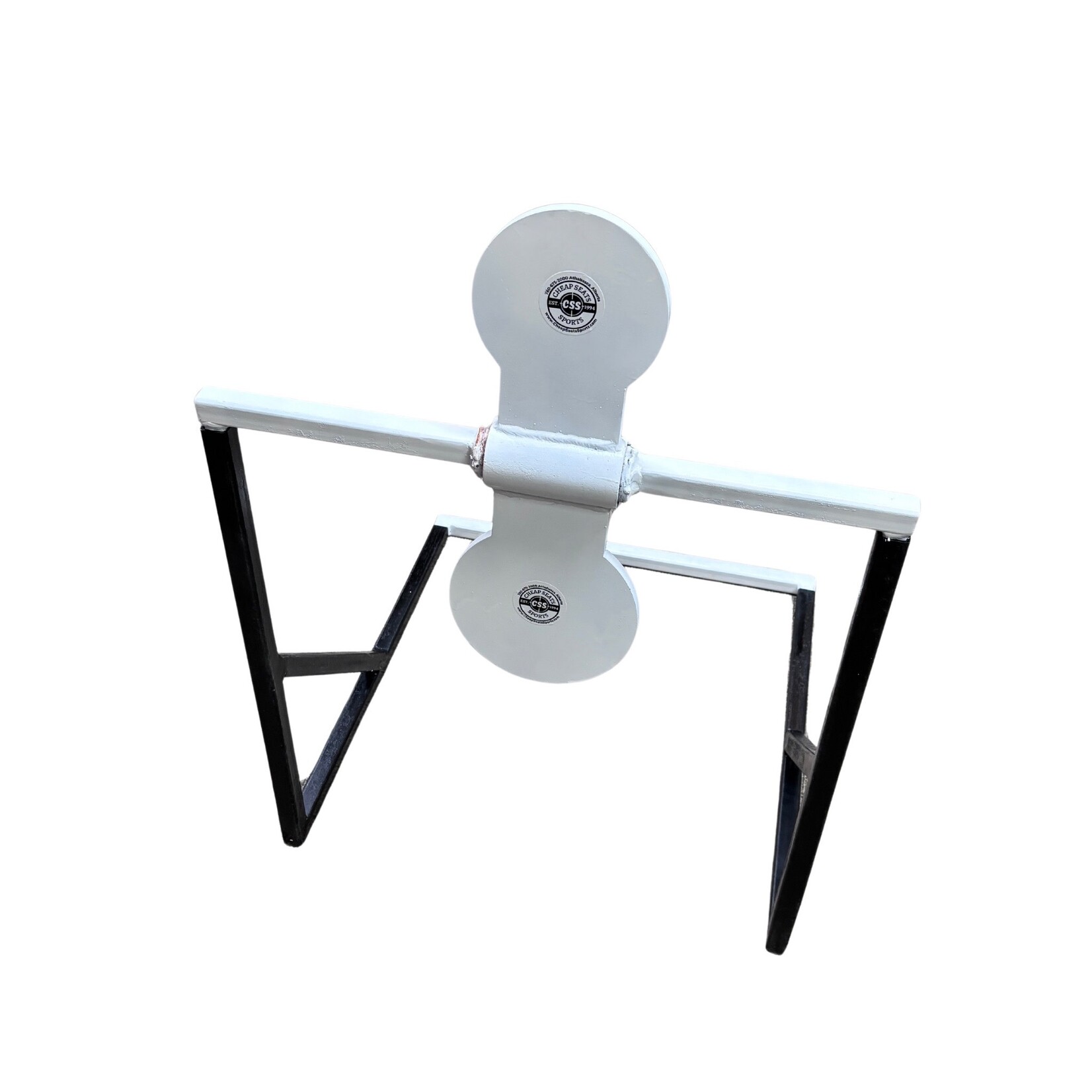 CUSTOM METAL   RIFLE SPINNING TARGET  CENTERFIRE