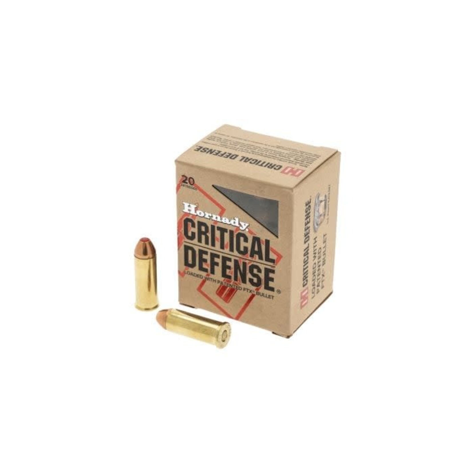 HORNADY HORNADY 44 SPL SPECIAL 165 GR FTX 90700 20 RDS BRASS CASE