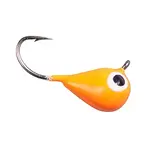 LUNKERHUNT TUNGSTEN MICRO TEAR DROP FLORESCENT ORANGE GLOW 1/8 OZ