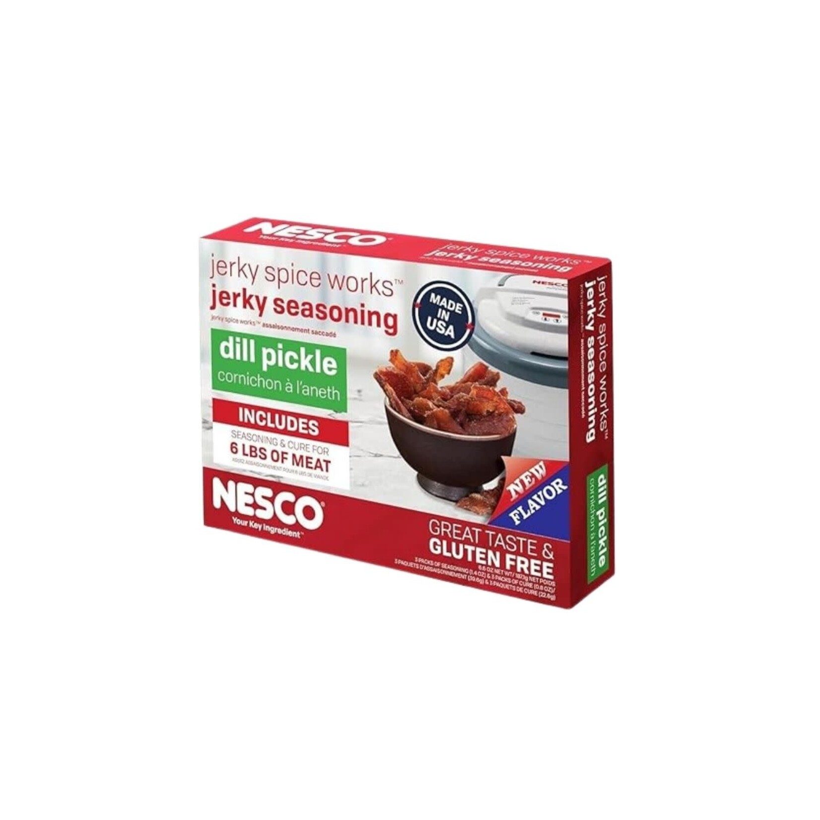 NESCO DILL PICKLE JERKY SEASONING 6 LB GLUTEN FREE