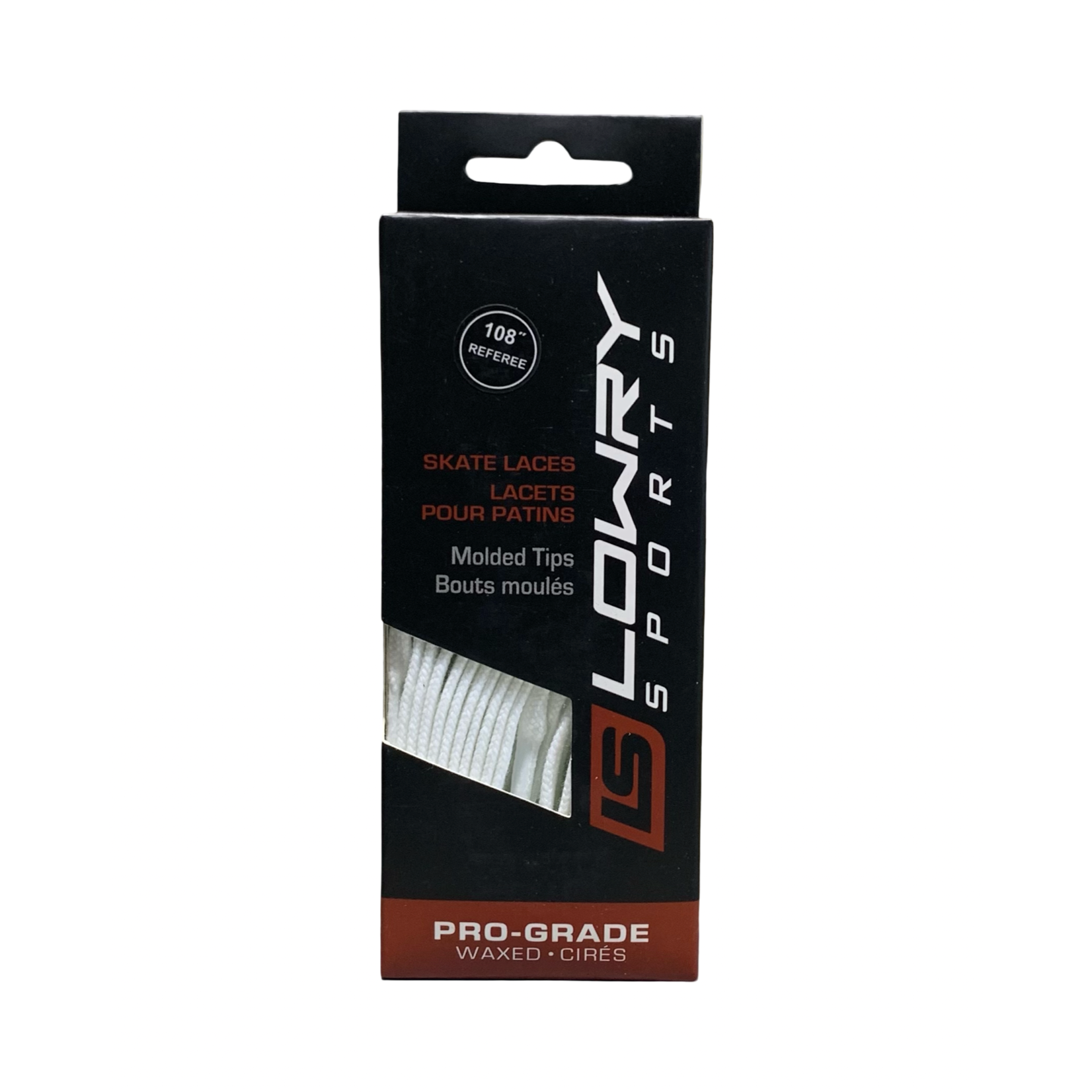 LOWRY SPORTS SKATE LACES REF WHITE