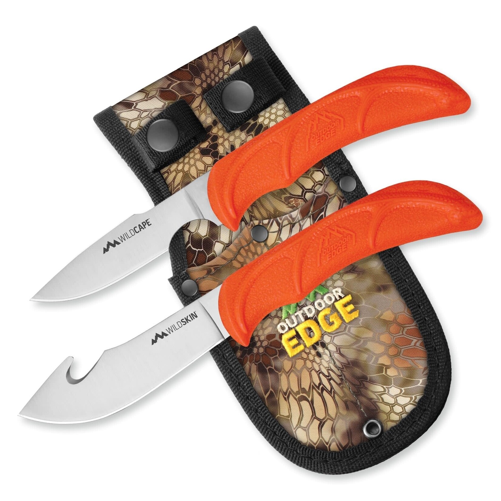 Outdoor Edge OUTDOOR EDGE WILD-PAIR TWO KNIFE PAIR W/ SHEATH
