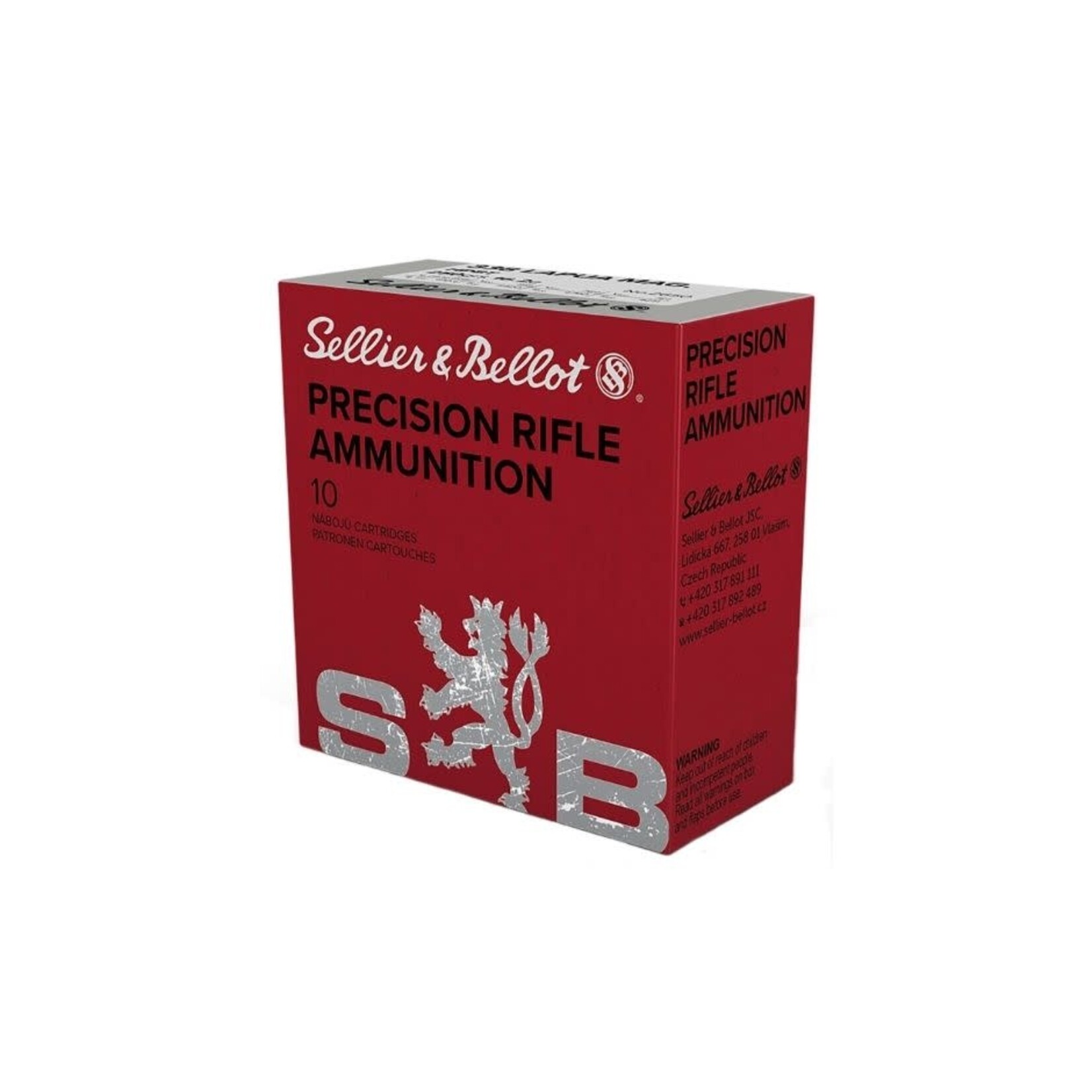SELLIER & BELLOT SELLIER AND BELLOT 338 LAPUA MAG 250 GR HPBT