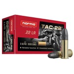 NORMA TAC 22 LR 40 GR LEAD ROUND NOSE 50 RDS