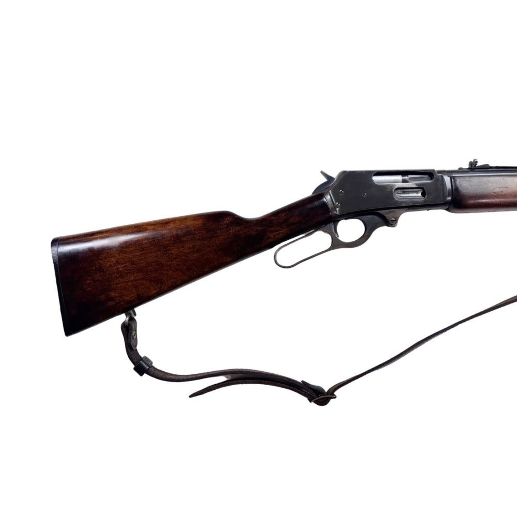 MARLIN USED MARLIN 35 REM 336RC 20" BARREL 6+1 RDS STRAIGHT GRIP BUCKHORN SIGHT WITH LEATHER SLING