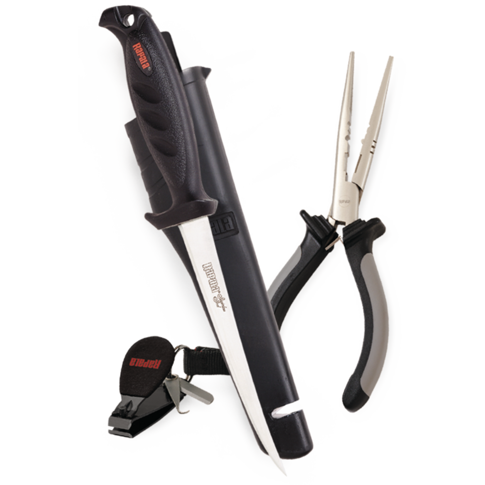 RAPALA RAPALA NORMARK 6" FILLET KNIFE LINE CLIPPER PLIERS PACK COMBO BP136