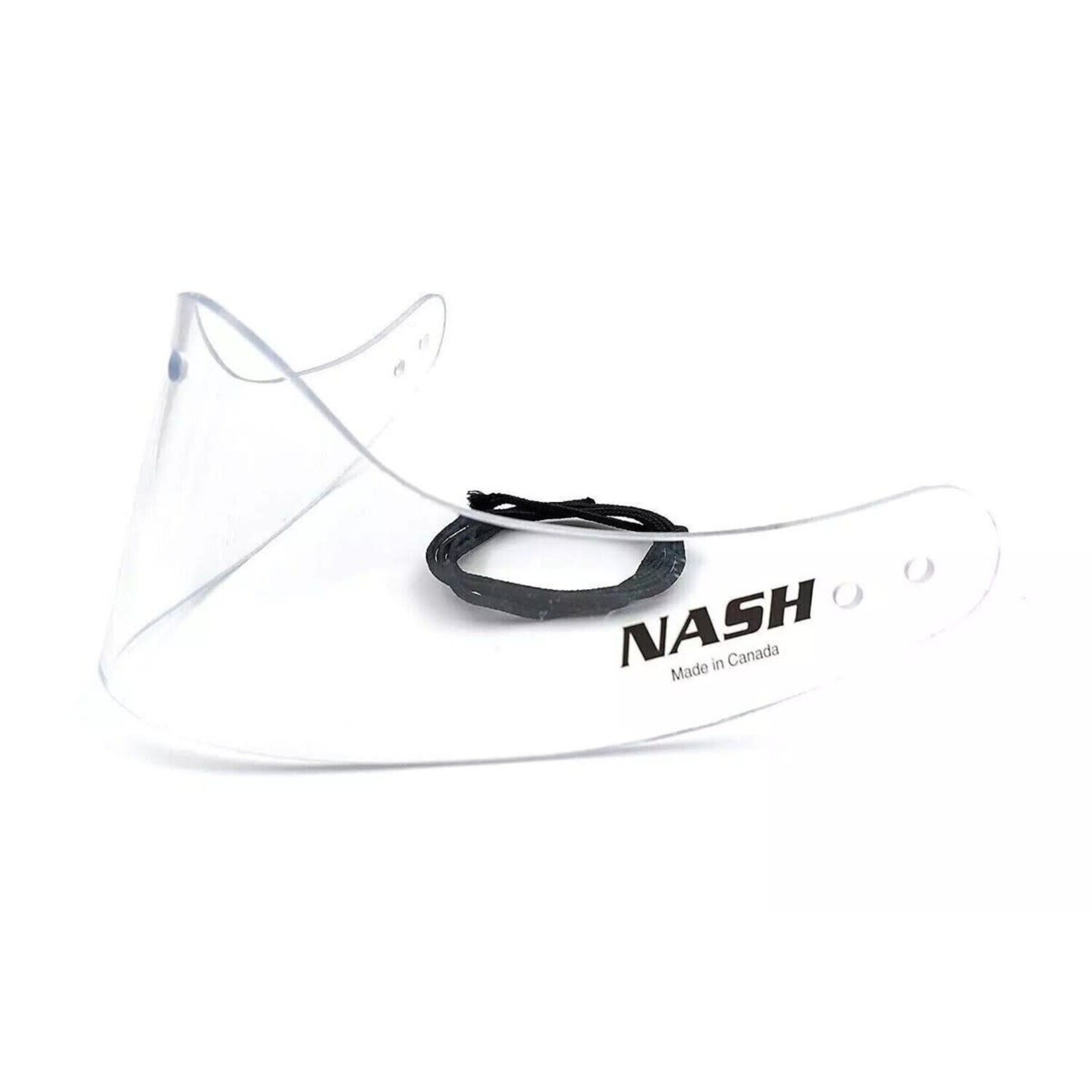 NASH GOALIE THROAT GUARD LEXAN  ROUND SR
