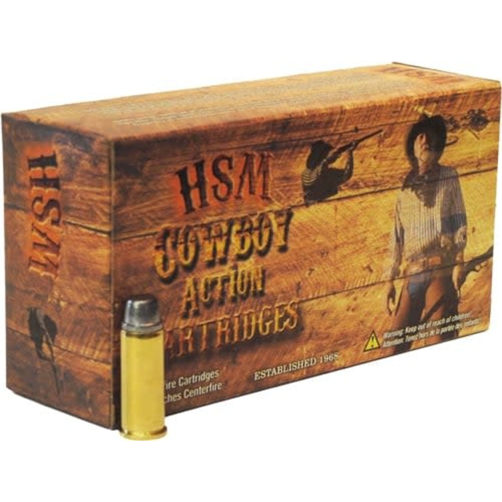 HSM HSM 32 WINCHESTER SPECIAL 170 GR HARD LEAD COWBOY ACTION FLAT POINT