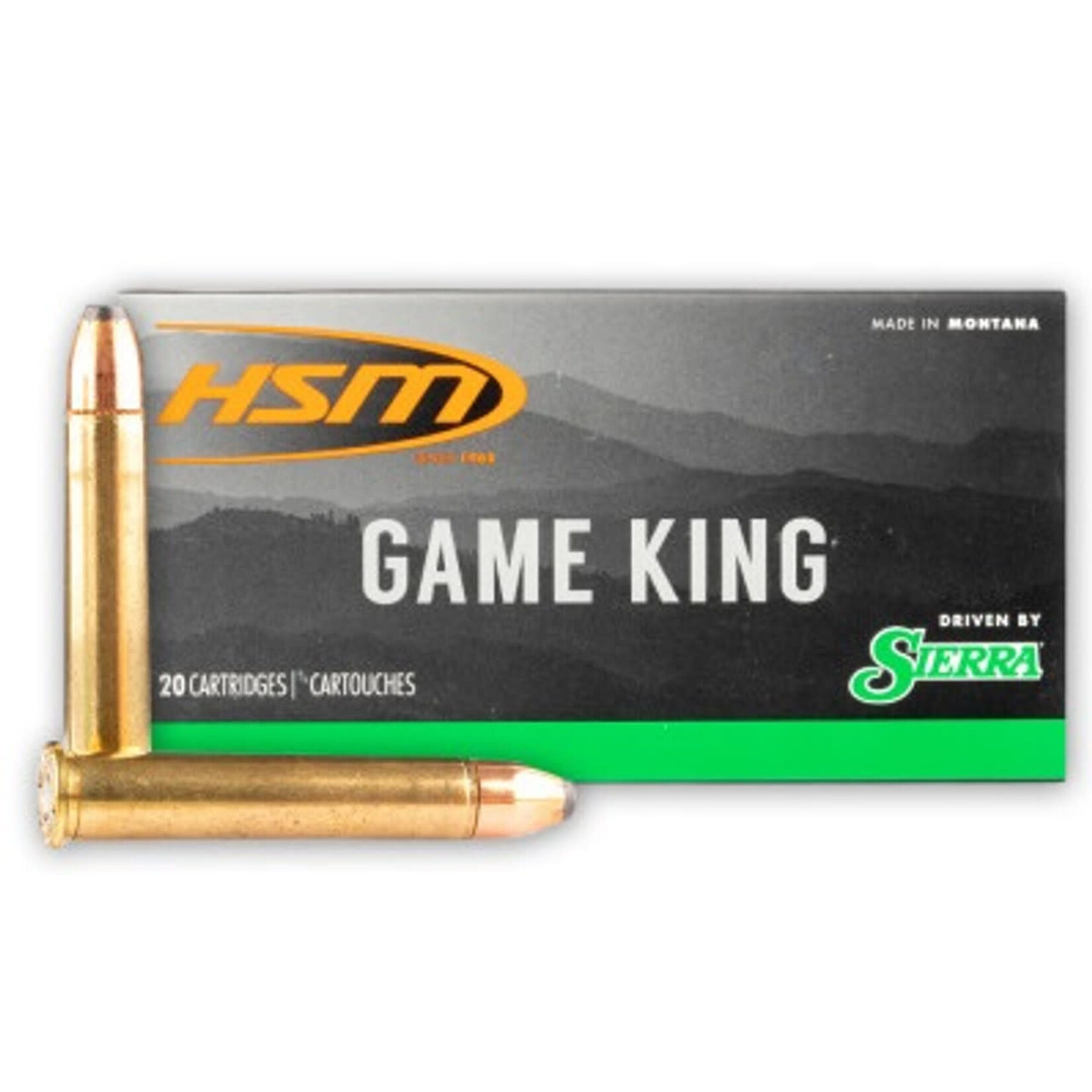 HSM HSM SIERRA 375 WIN 200 GR PRO HUNTER GAMEKING JACKETED FLAT POINT