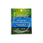 DRAGONFLY KNOTLESS TAPERED LEADERS 2PK 14LB 9FT DTL-90X