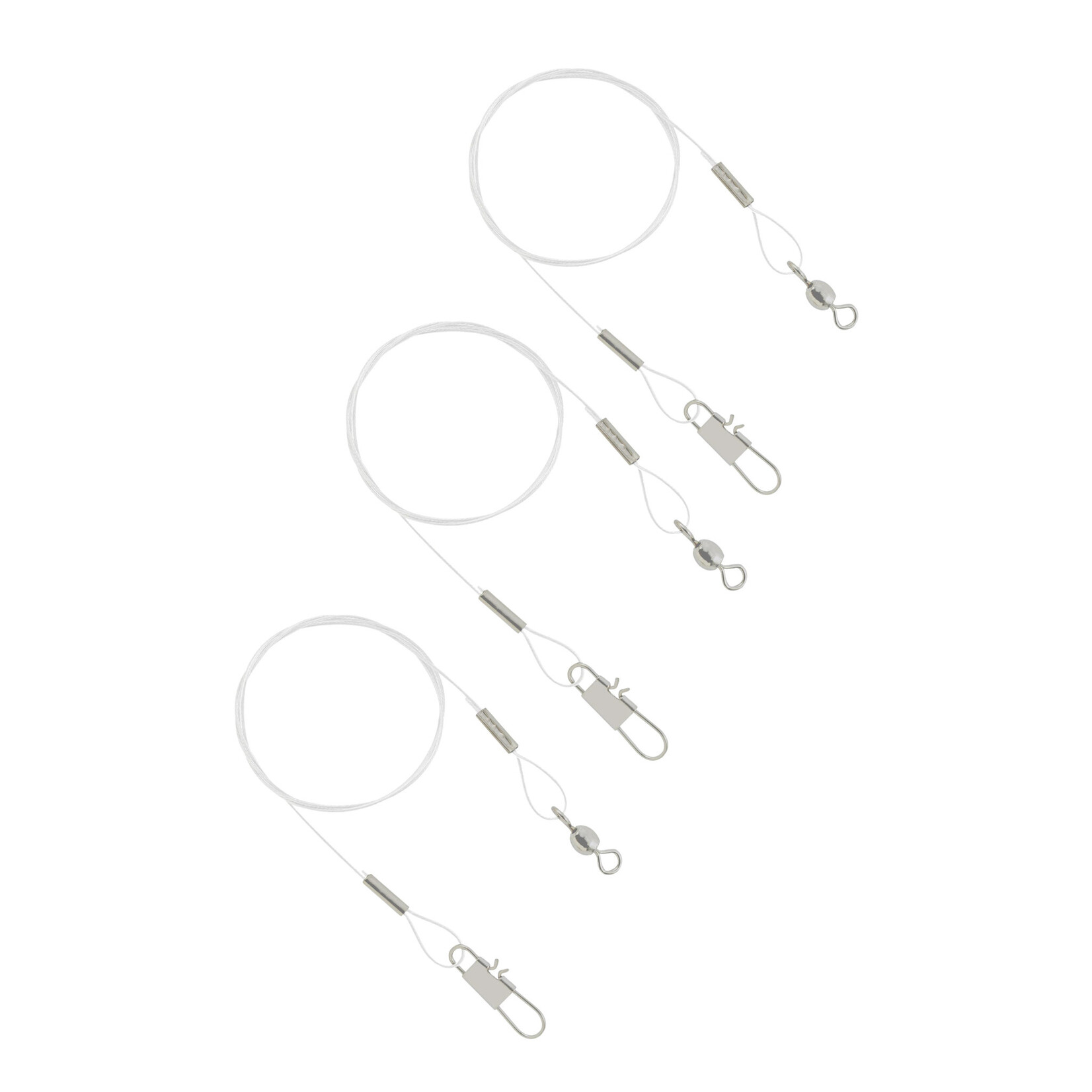 Danielson DANIELSON STAINLESS STEEL WIRE LEADER 45 LB TEST 12" 3PK