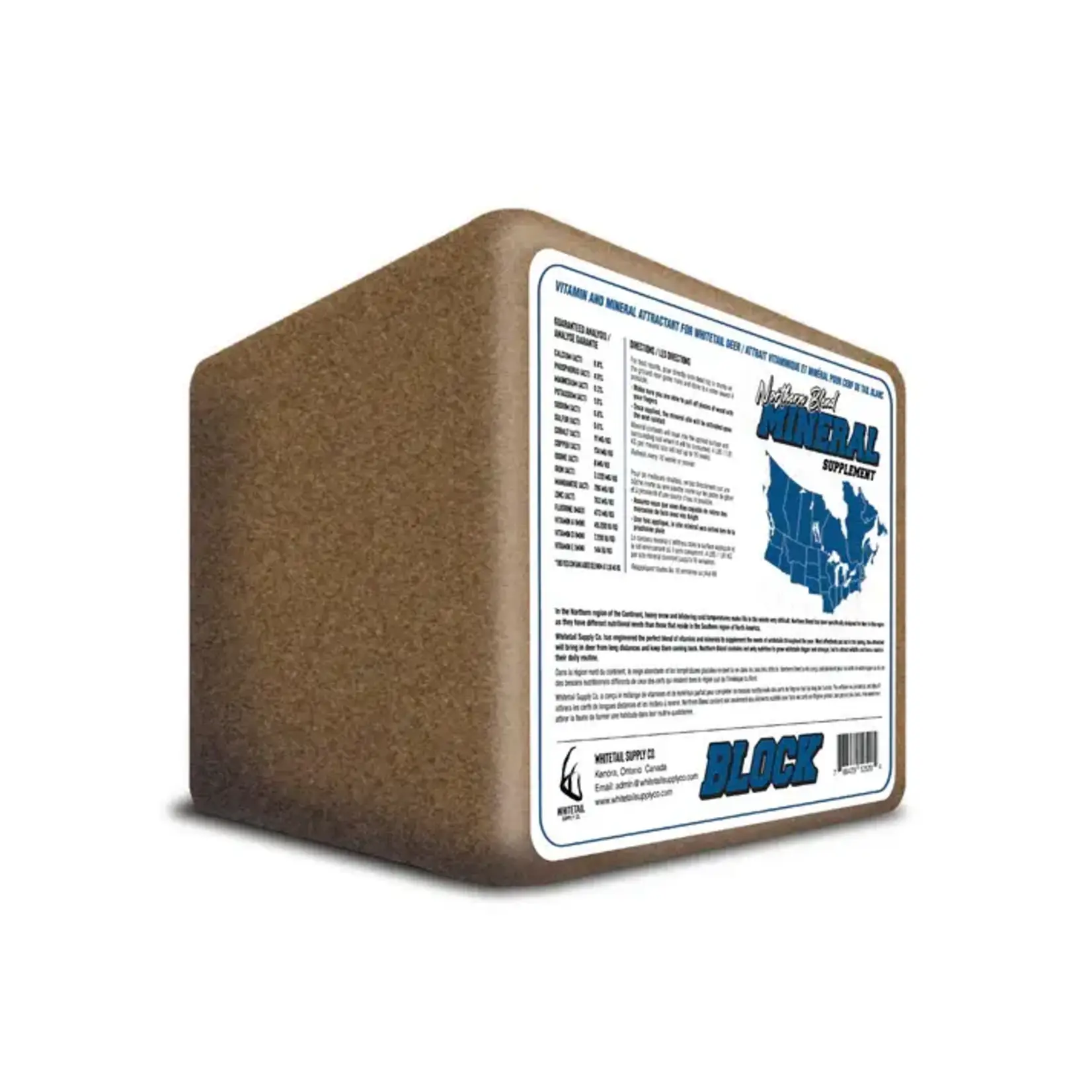 WHITETAIL SUPPLY CO NORTHERN BLEND MINERAL SUPPLEMENT BLOCK