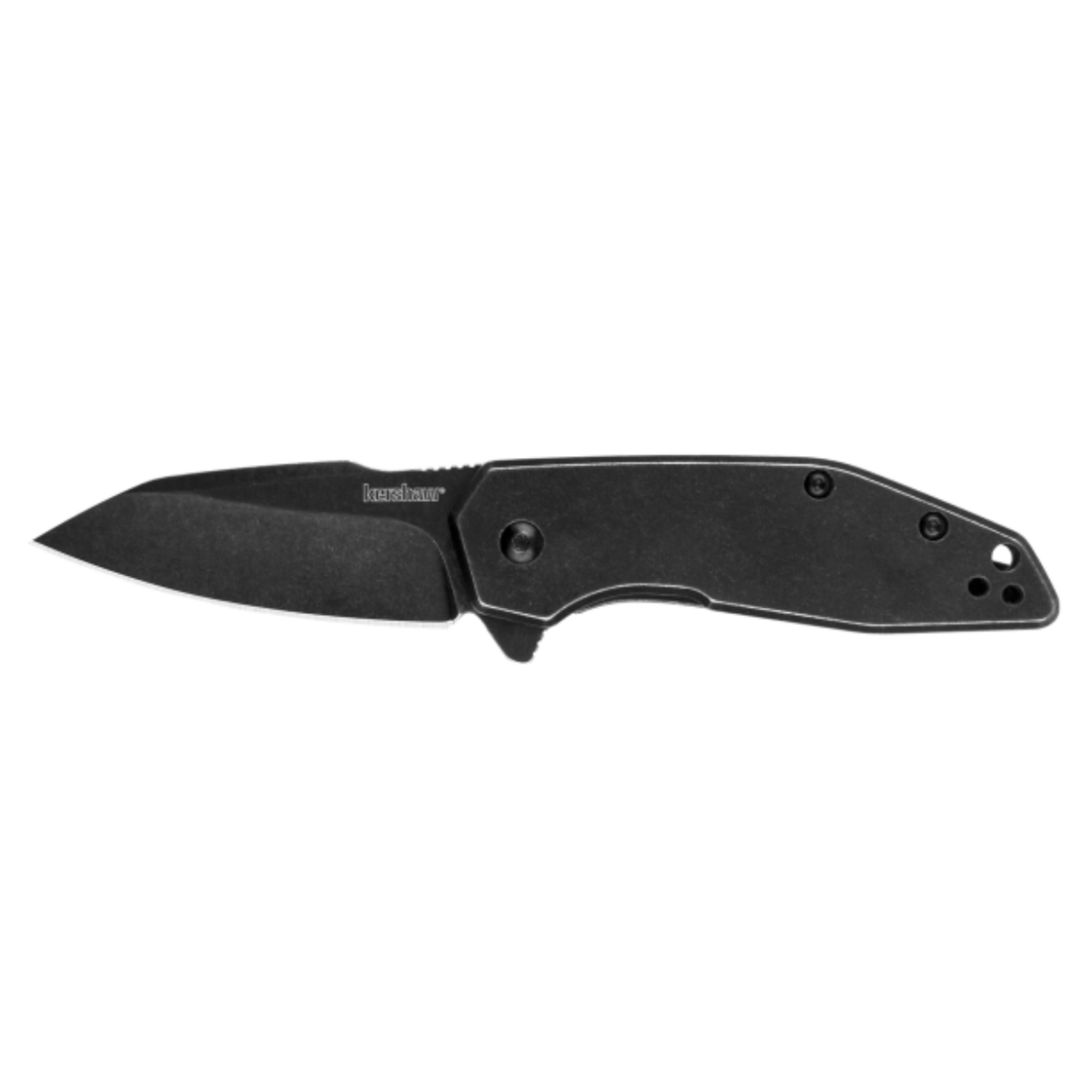 KERSHAW KNIFE FOLDING GRAVEL BLACK WASH BLADE 2.5"  CLOSED 3.5"  #2065