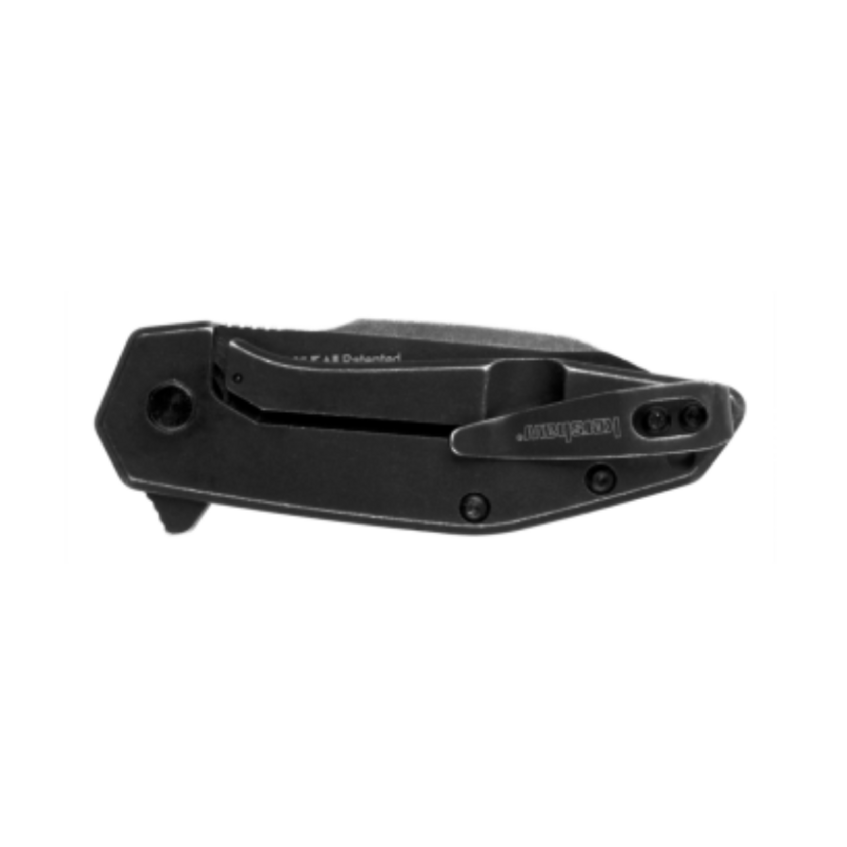 KERSHAW KNIFE FOLDING GRAVEL BLACK WASH BLADE 2.5"  CLOSED 3.5"  #2065