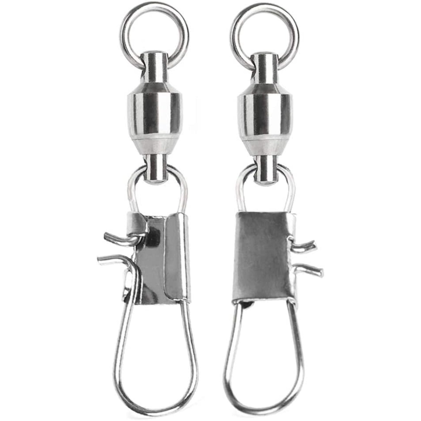 Danielson DANIELSON BARREL SWIVELS WITH INTERLOCK SNAPS #1 NICKEL 3 PC