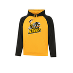 CANADA SPORTSWEAR HAWKS HOODY OAKLAND ADULT GOLD/BLACK