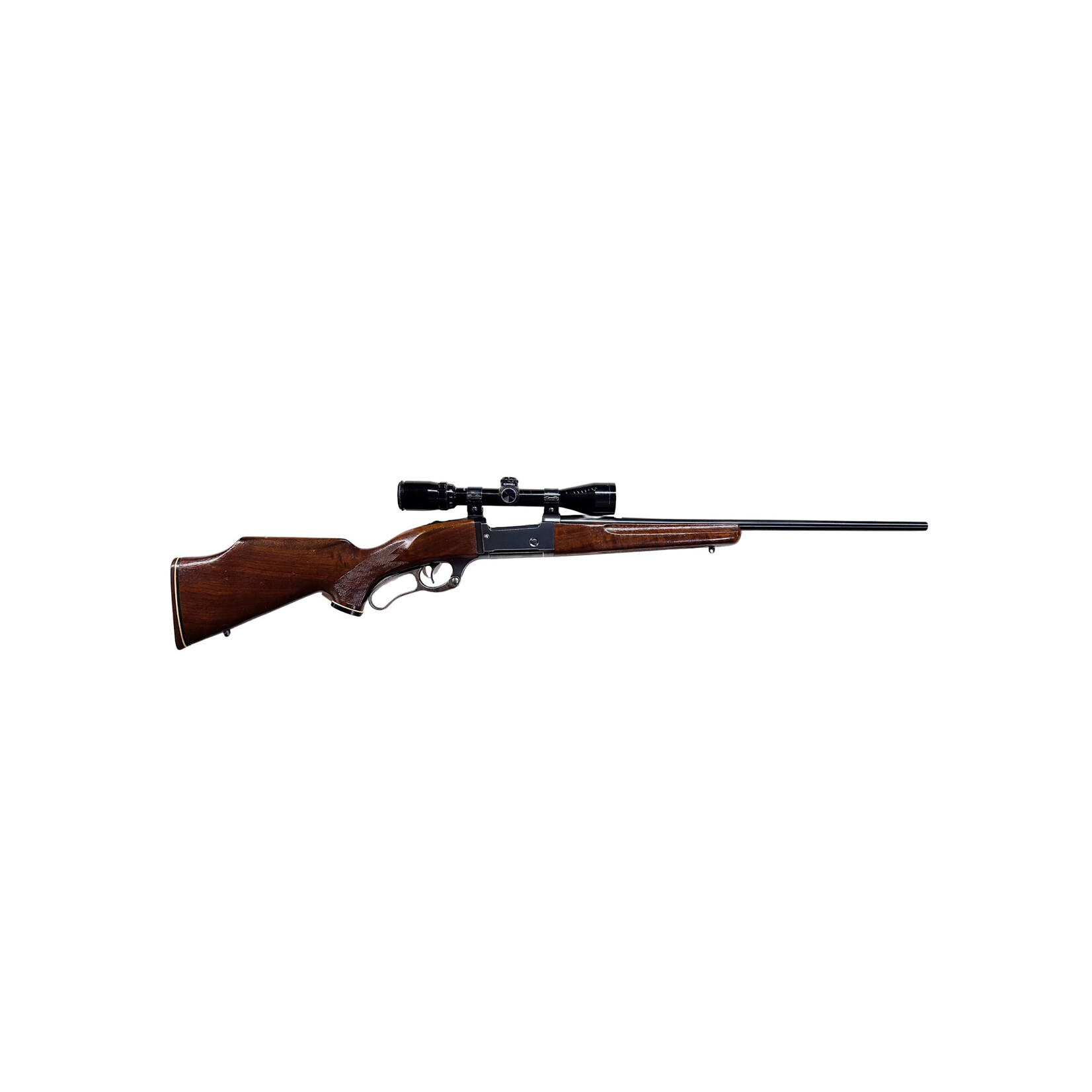 USED SAVAGE 250 SAVAGE 99CD SERIES A LEVER ACTION 22" BARREL 5 ROUND DETACH MAG MOUNTED 3-9X40 BUSHNELL SCOPE