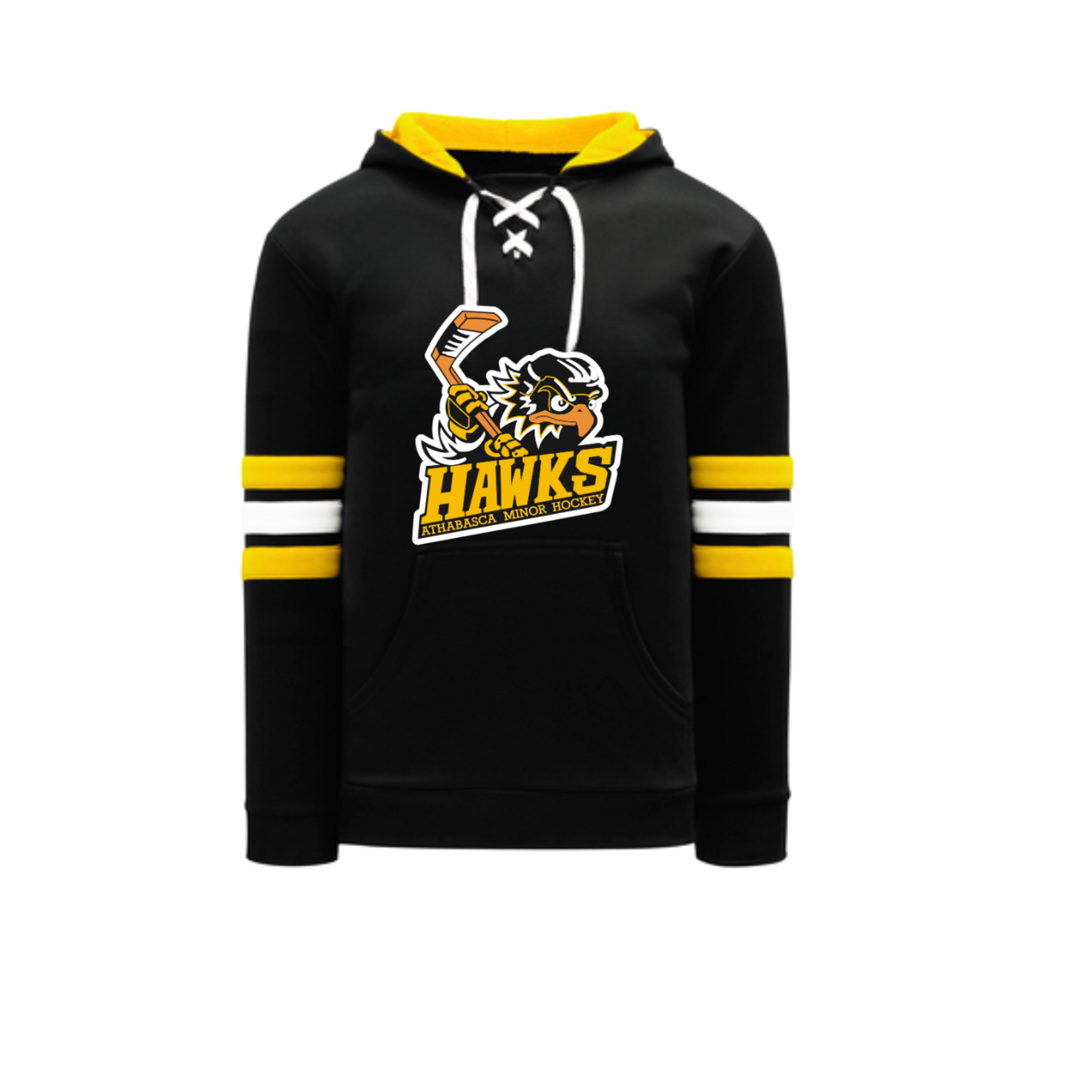 ATHLETIC KNIT AK HAWK COTTON HOODIE WITH POCKET