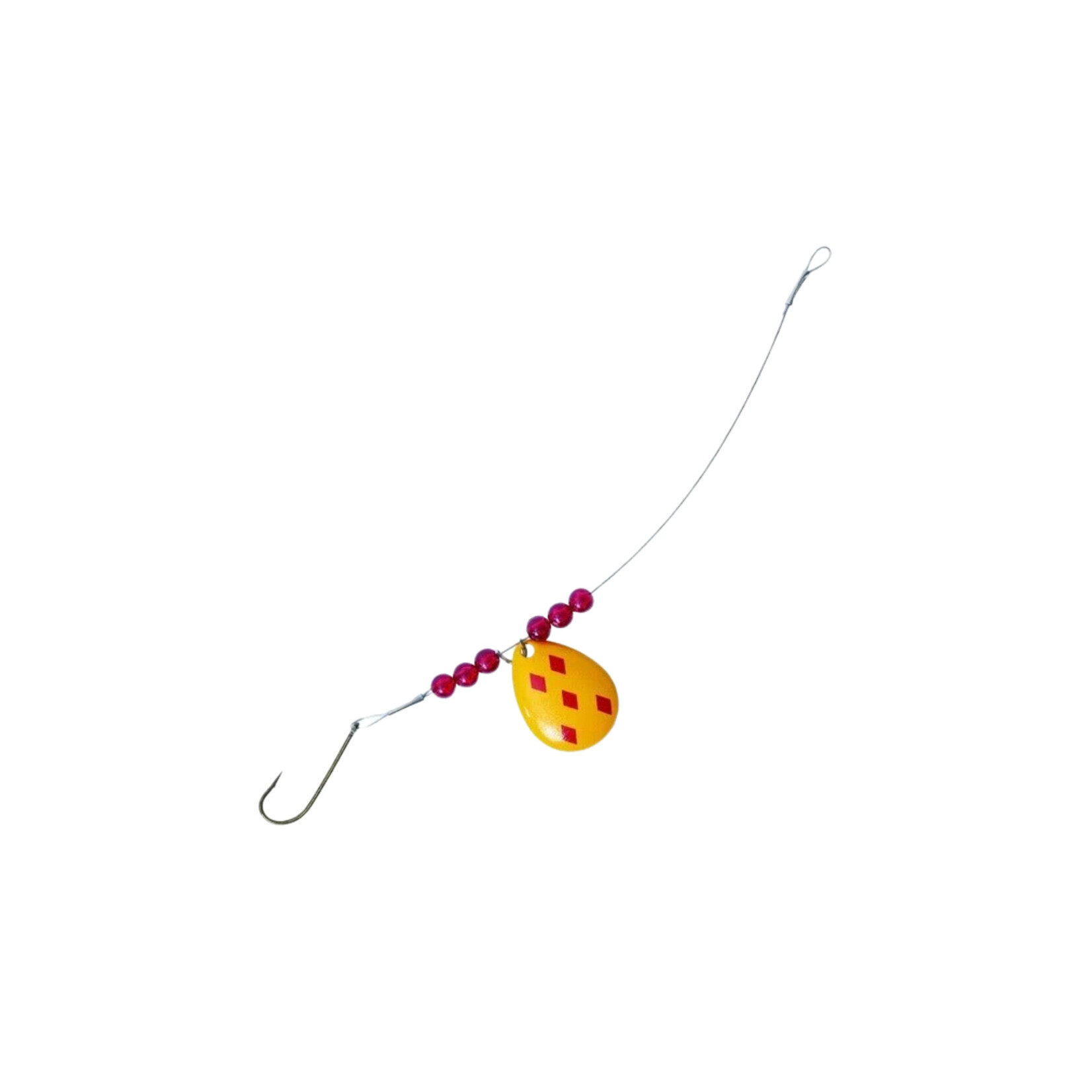 Eagle Claw EAGLE CLAW LAZER SHARP SPIN RIG - PICKEREL SIZE 2  FIVE OF DIAMONDS