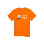GILDAN GILDAN ORANGE TEE-SHIRT- EVERY CHILD MATTERS