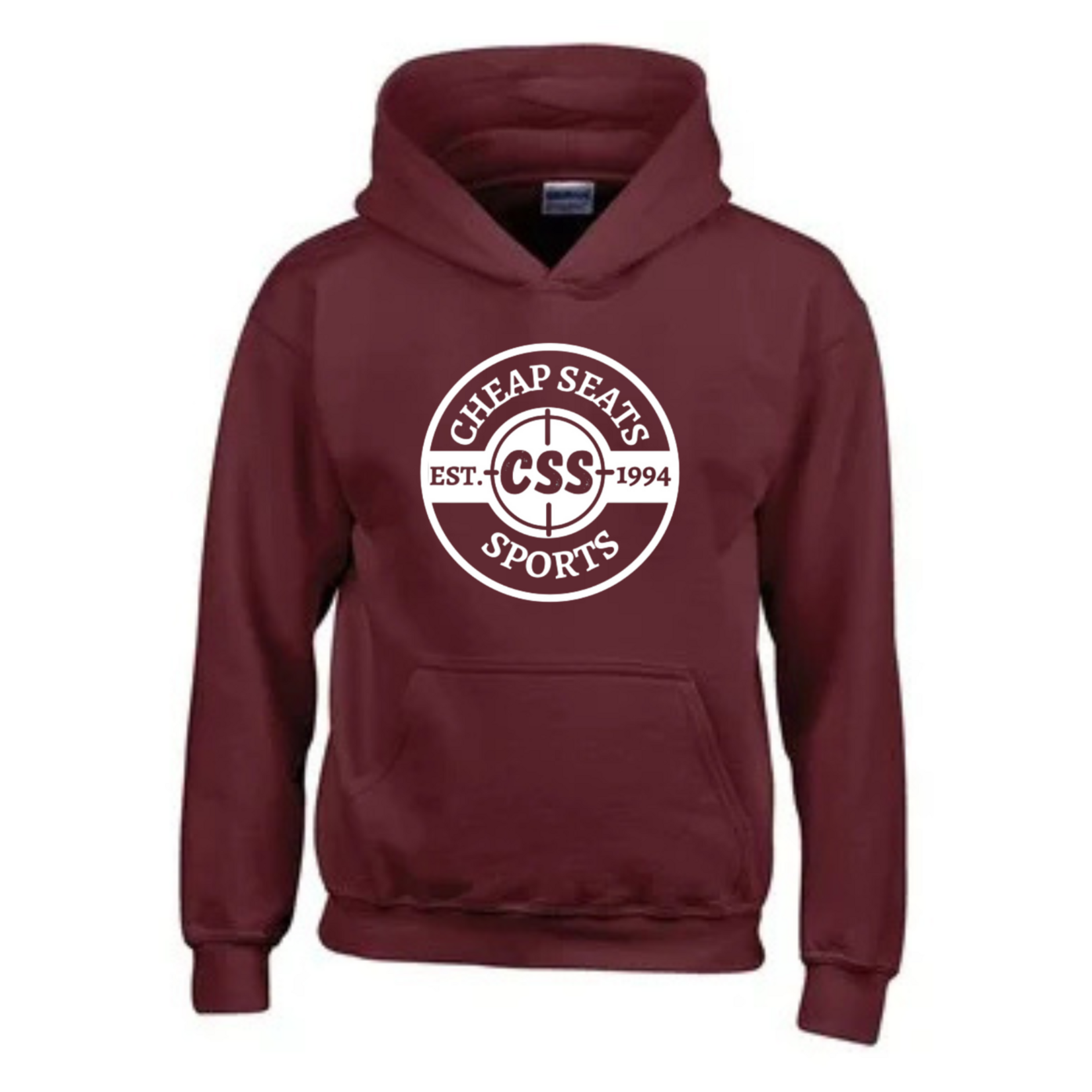 GILDAN CHEAP SEATS HOODIES ADULT