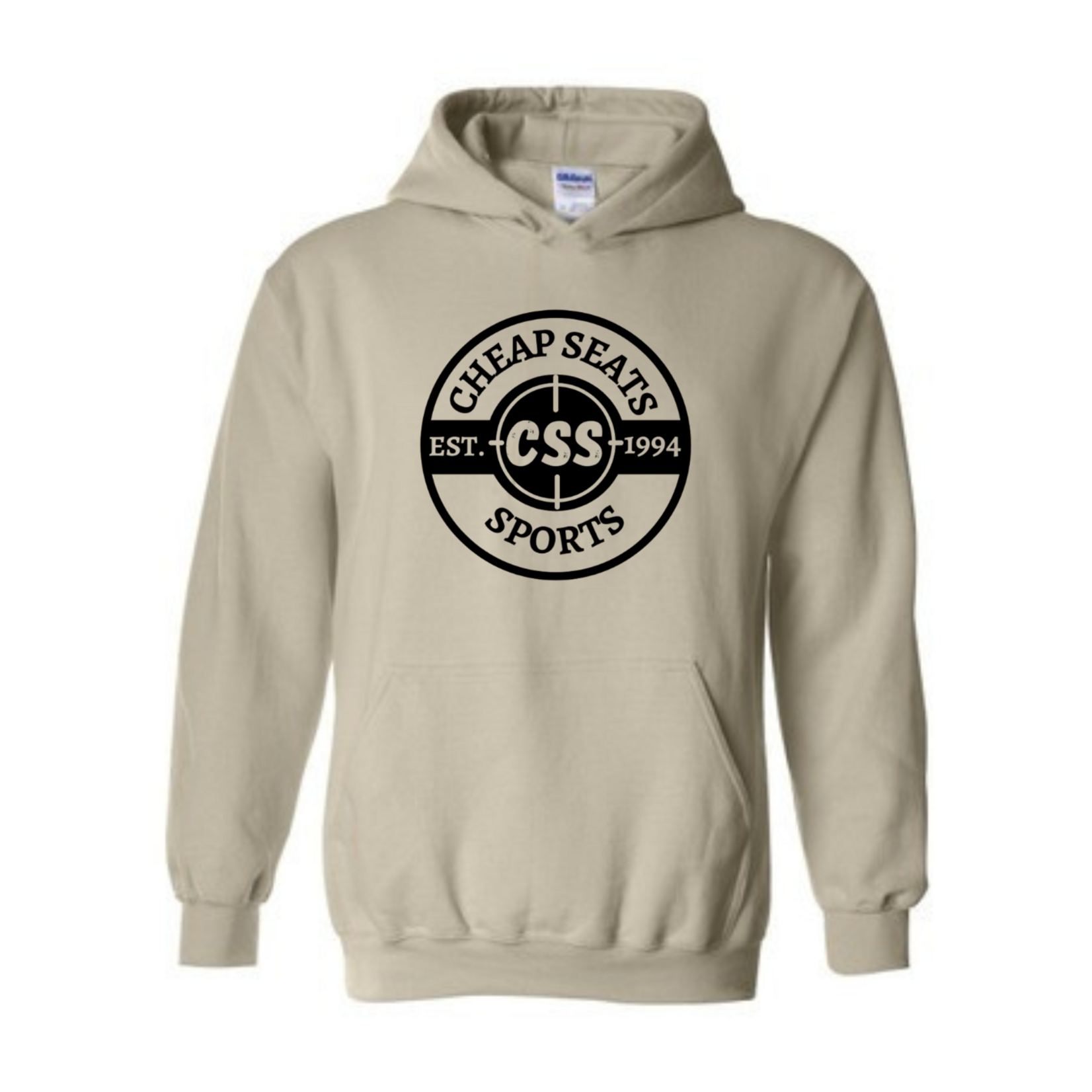 GILDAN CHEAP SEATS HOODIES ADULT