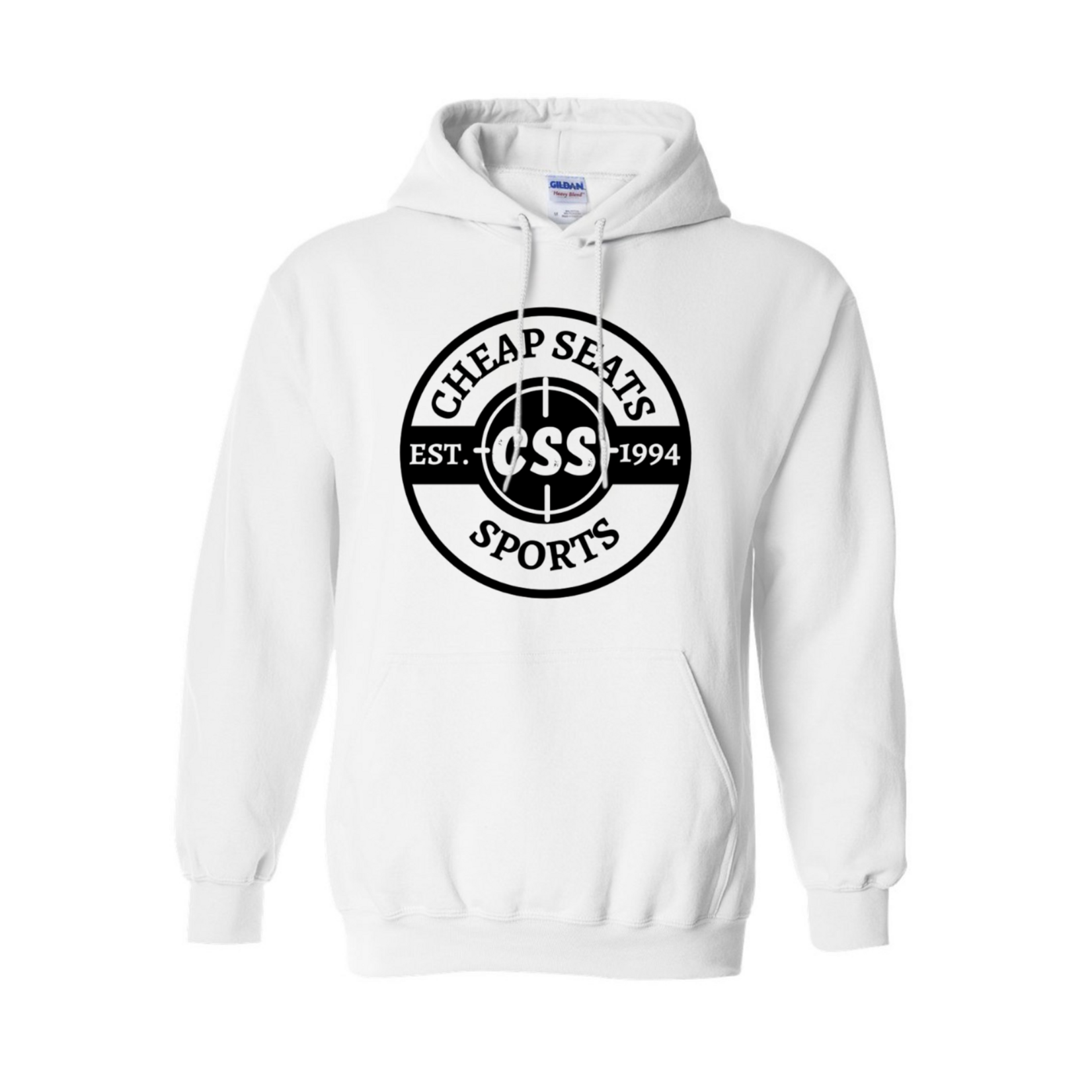 GILDAN CHEAP SEATS HOODIES ADULT
