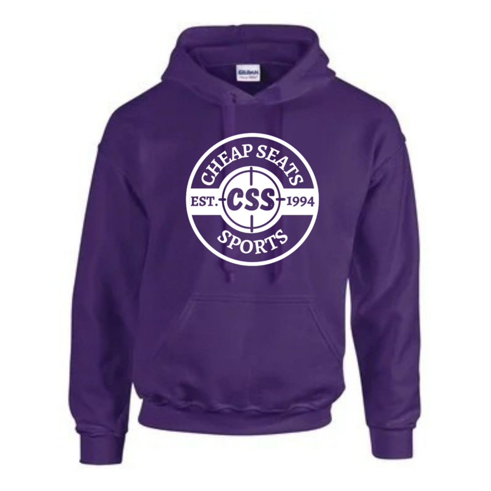 GILDAN CHEAP SEATS HOODIES ADULT