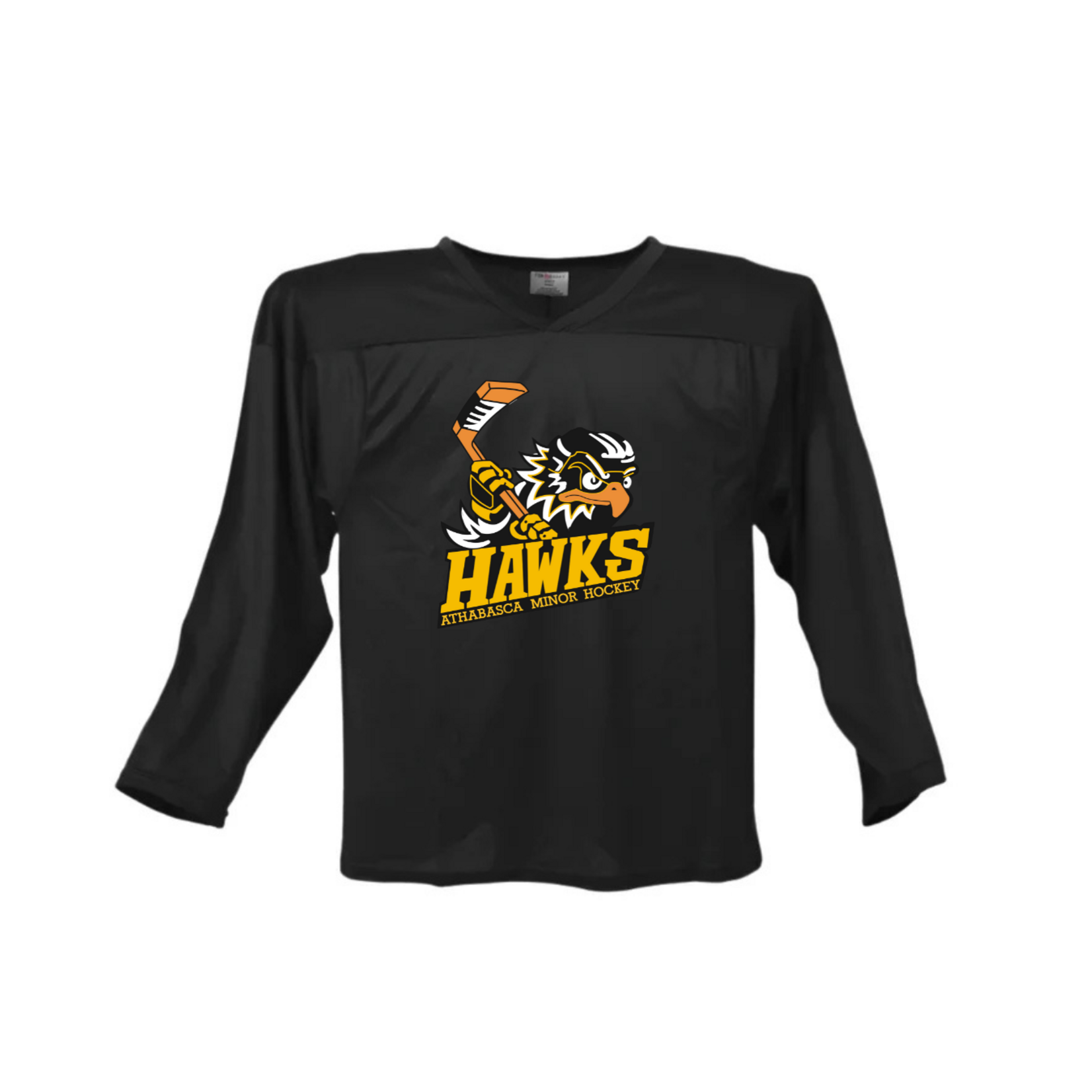 POWERTEK HOCKEY HAWKS PRACTICE JERSEY W/FRONT LOGO