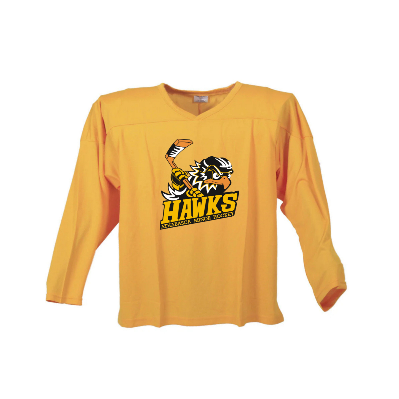 POWERTEK HOCKEY HAWKS PRACTICE JERSEY W/FRONT LOGO