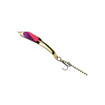 Eagle Claw EAGLE CLAW IRON DECOY STEELY SPOON #3 HOT PURPLE PINK 1/4 OZ