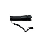 CARIBOO LED ZOOM FLASHLIGHT STROBE TACTICAL BLACK 3 AAA BATERIES 1"