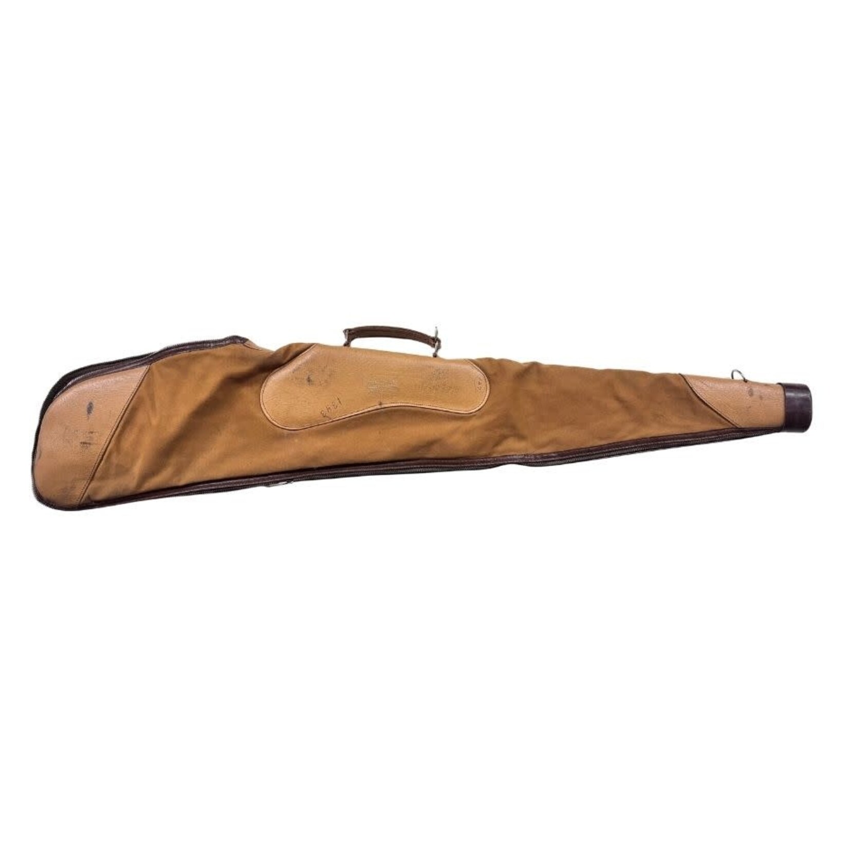 USED EDWARDS DAY SOFT GUN CASE 44" LENGTH TAN WITH RED PLAID