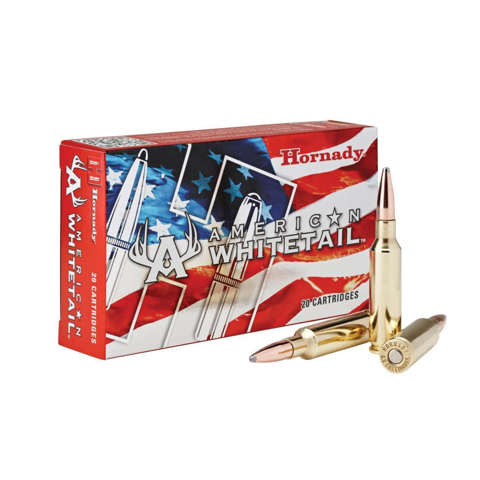 HORNADY HORNADY AMERICAN WHITETAIL 25-06 REM AMMO 117 GR INTERLOCK