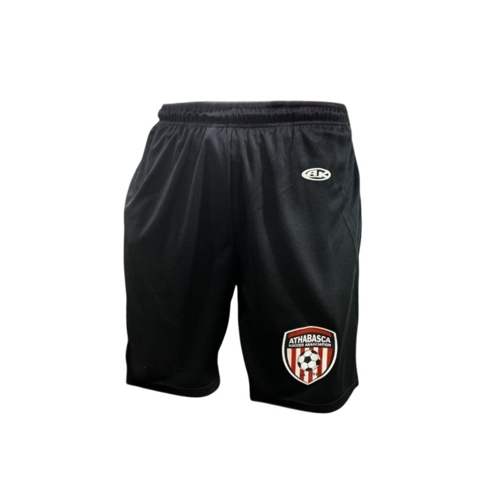 RUSSELL ATHABSCA SOCCER SHORTS RUSSELL/ATHLETIC KNIT W/ LOGO