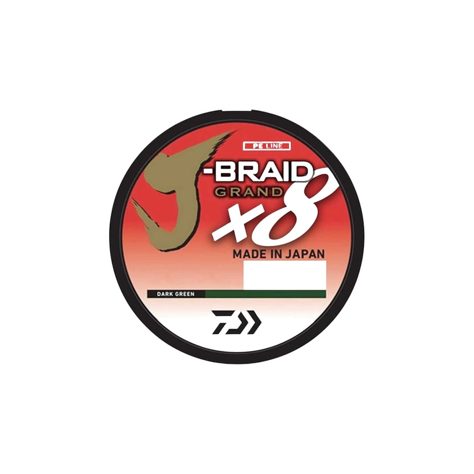 DAIWA J-BRAID X8 DARK GREEN