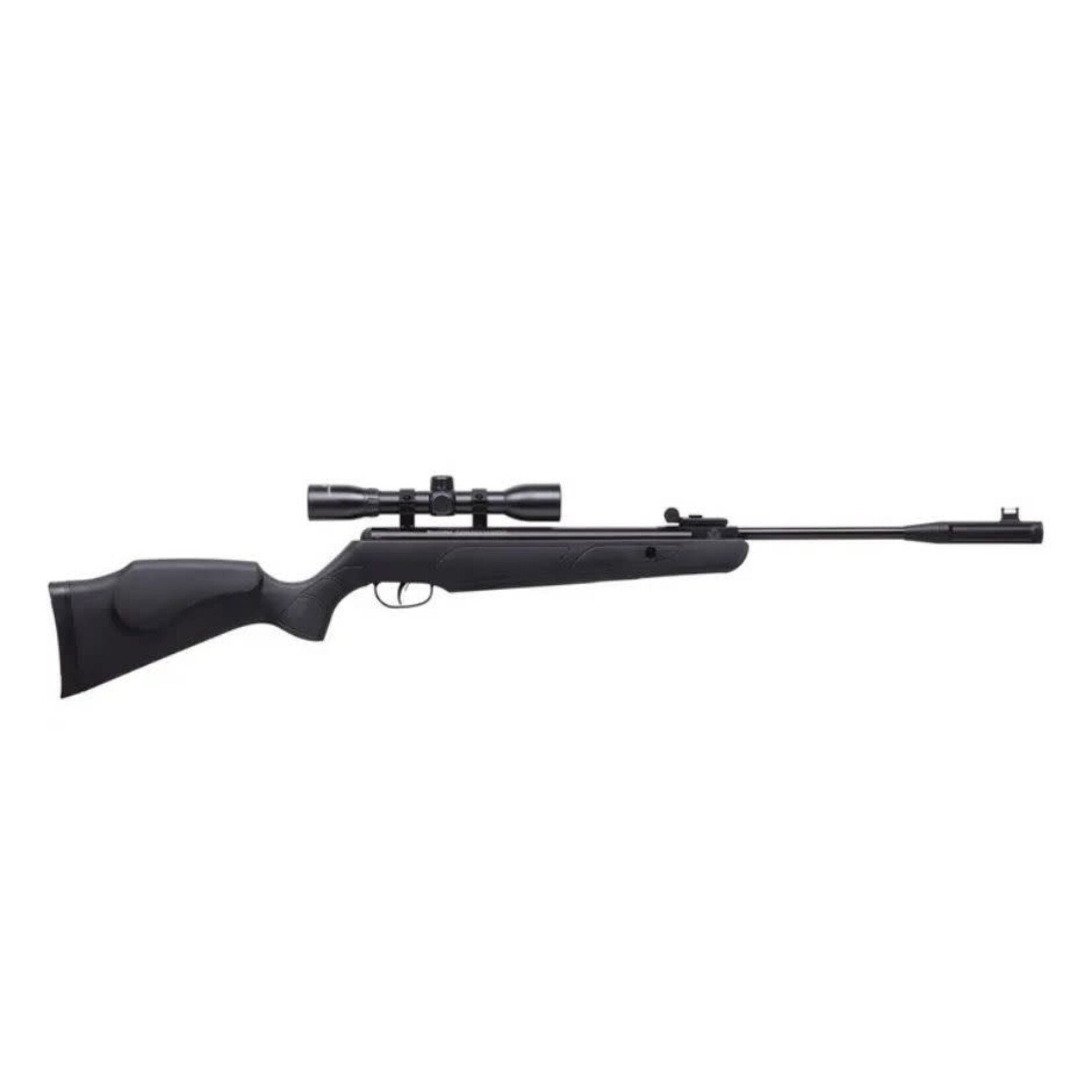 REMINGTON REMINGTON EXPRESS HUNTER NITRO MAG POWERED BREAK BARREL AIR RIFLE 1200 FPS 18.5" BRL WITH 4X32 SCOPE BLK REHNP27SX