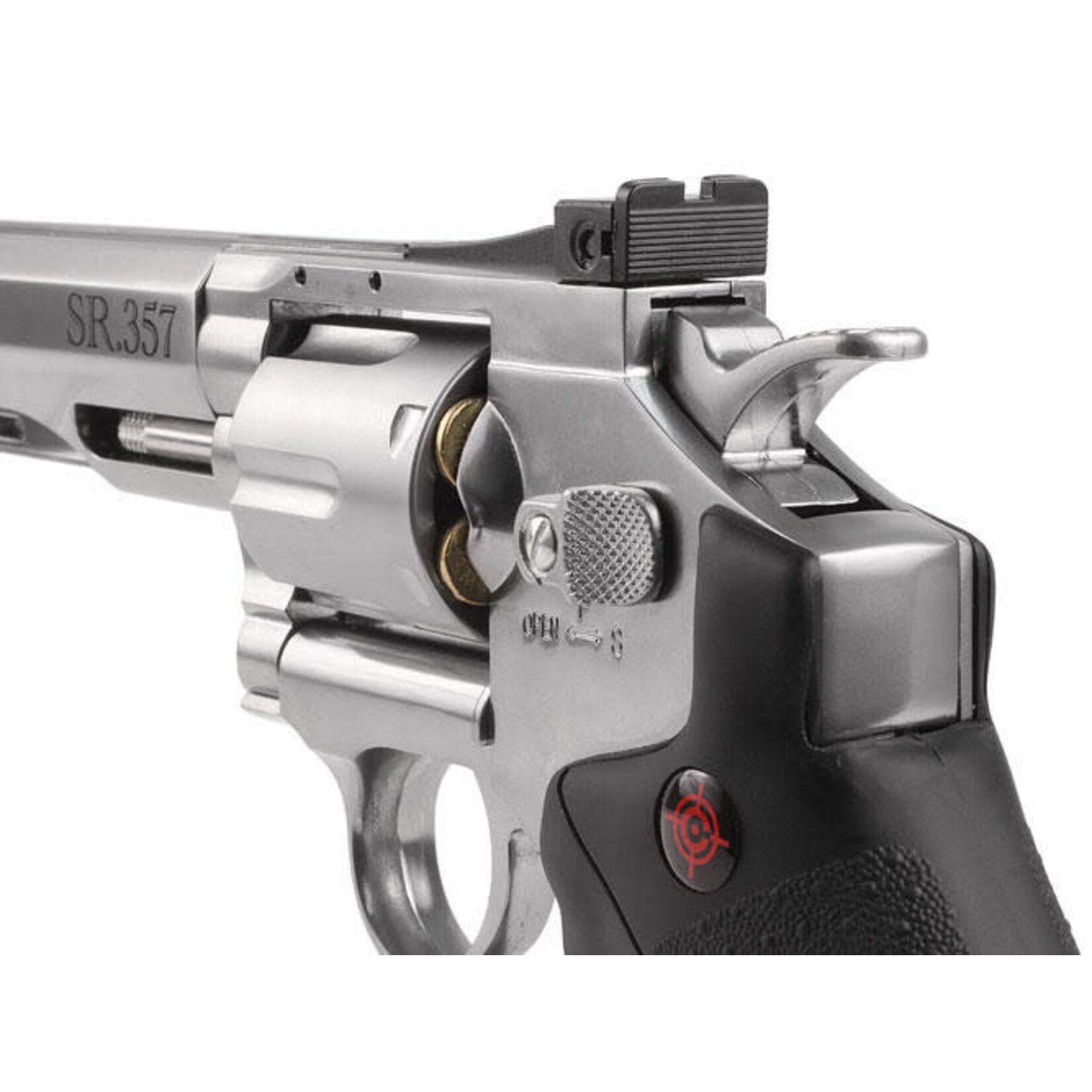 CROSMAN CROSMAN CO2 POWERED BB 6 SHOT REVOLVER .177 CAL/ 4.5 CAL 450 FPS