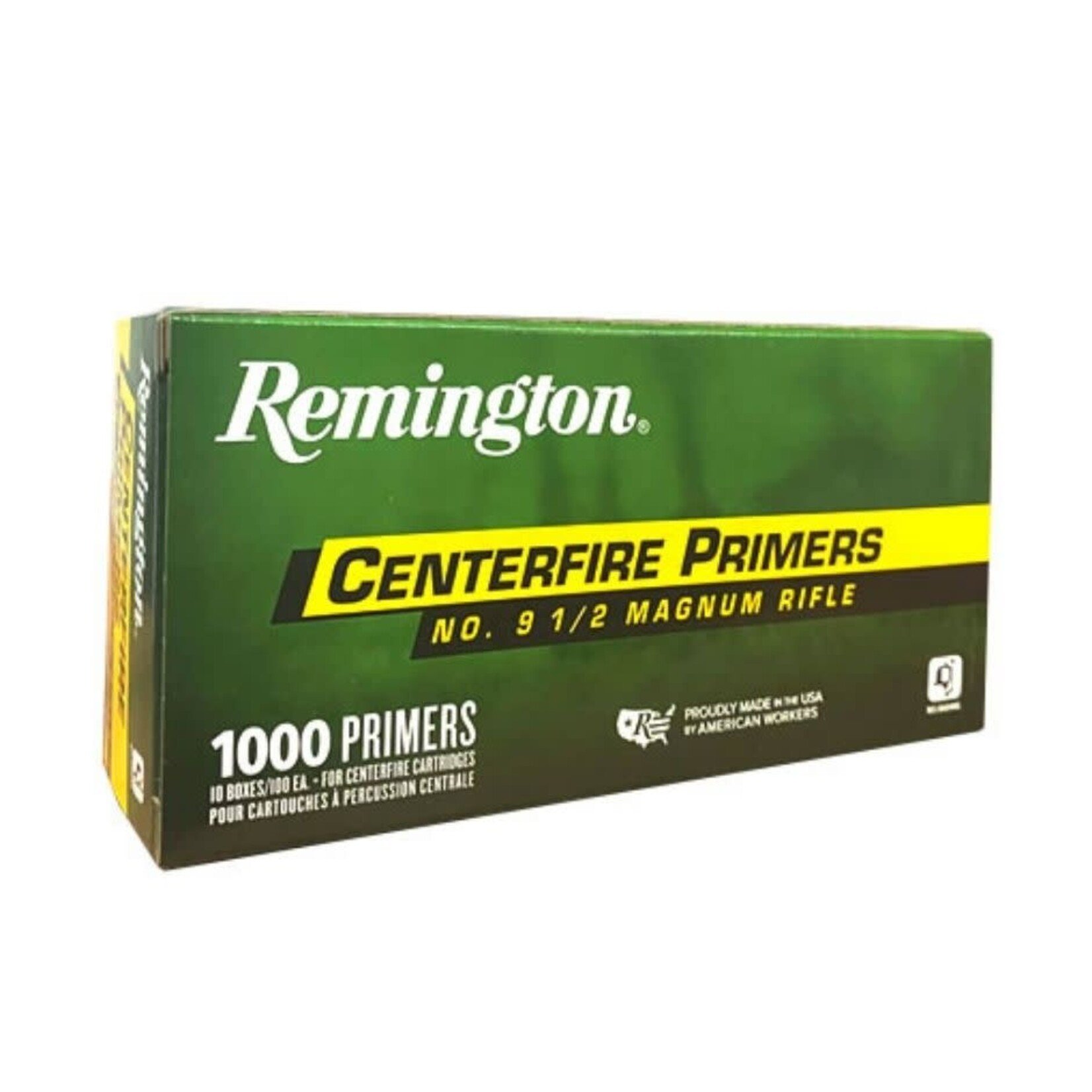 REMINGTON REMINGTON PRIMERS CENTERFIRE MAGNUM LARGE RIFLE NO. 9 1/2  1000 PC
