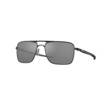 OAKLEY GAUGE 6 STN BLACK W/ PRIZM BLACK POLARIZED SUNGLASSES