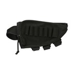 EVOLUTION HUNTING TACTICAL RIFLE CHEEK REST W/ AMMUNITION CARRIER BLK