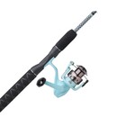 UGLY STIK GX2 LADIES SPINNING COMBO 6' MEDIUM 2 PC SEAFOAM/SILVER
