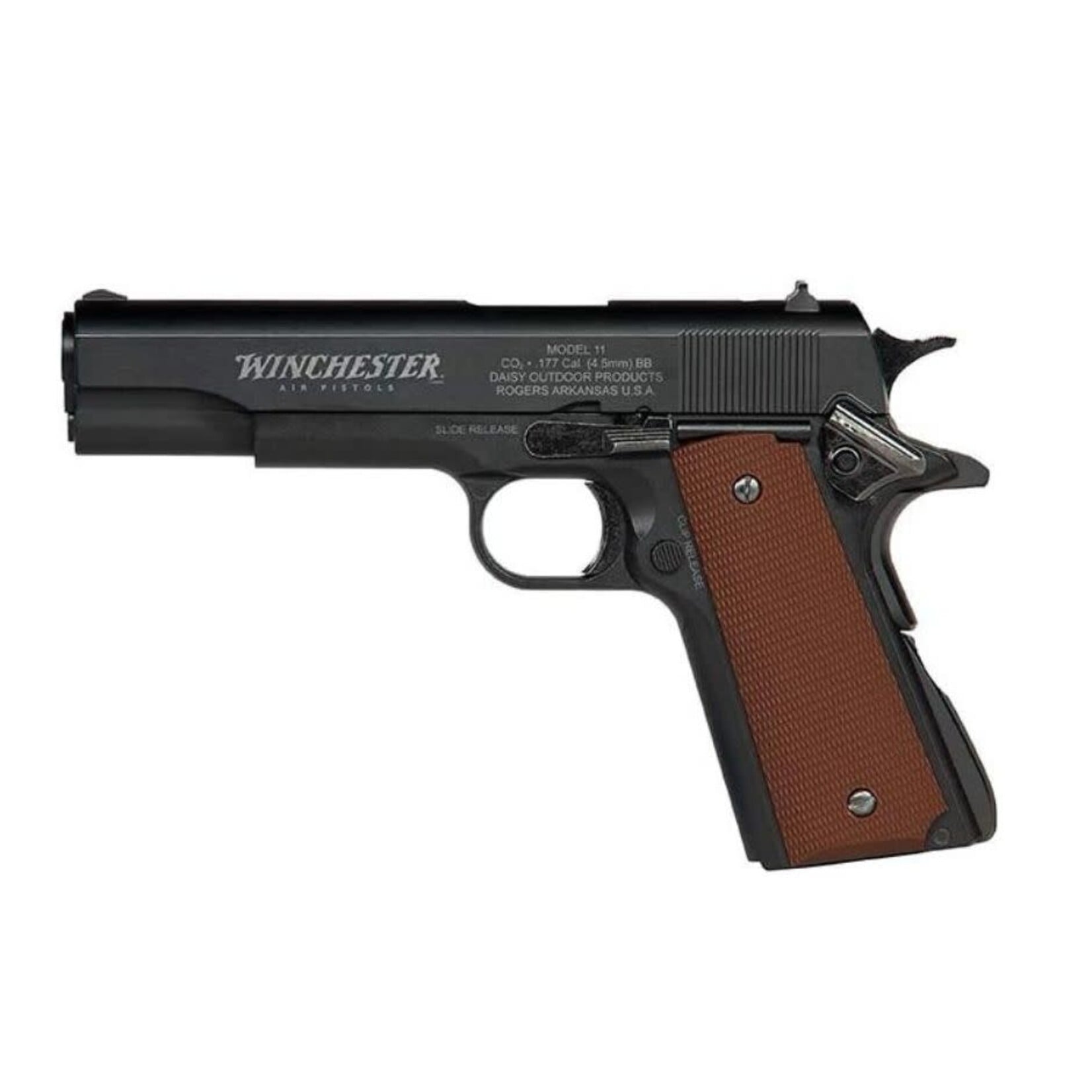 daisy DAISY WINCHESTER .177 MODEL 11 CO2 AIR BB PISTOL 16 SHOT (BLOWBACK) SEMI AUTO 410 FPS